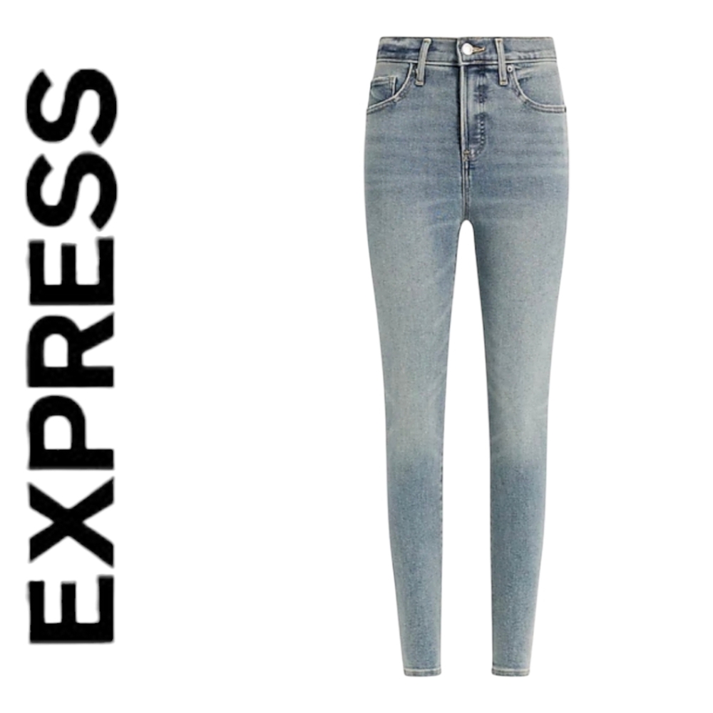NWT Express SUPERSOFT Skinny High Rise Jeans